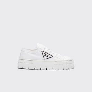 Prada Double Wheel nylon gabardine sneakers